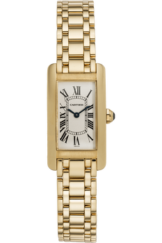 Tank Americaine Yellow Gold Quartz
