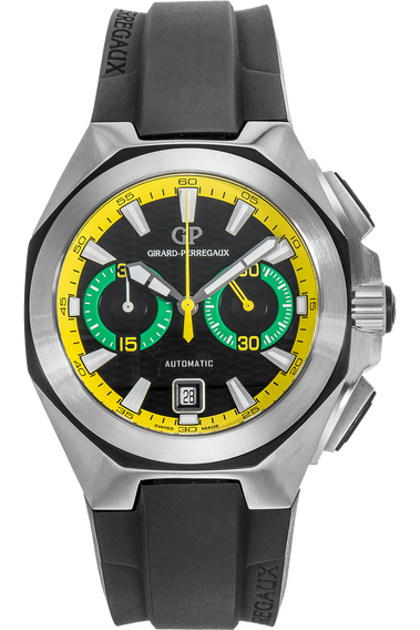 Pre Owned Girard Perregaux Chrono Hawk 49970111302SFK6B