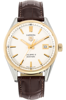Carrera Calibre 5 Yellow Gold and Stainless Steel Automatic