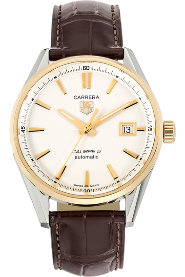 Carrera Calibre 5 Yellow Gold and Stainless Steel Automatic