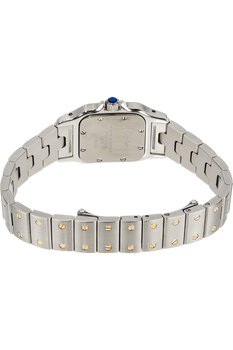 Santos Galbee Yellow Gold and Stainless Steel Quartz