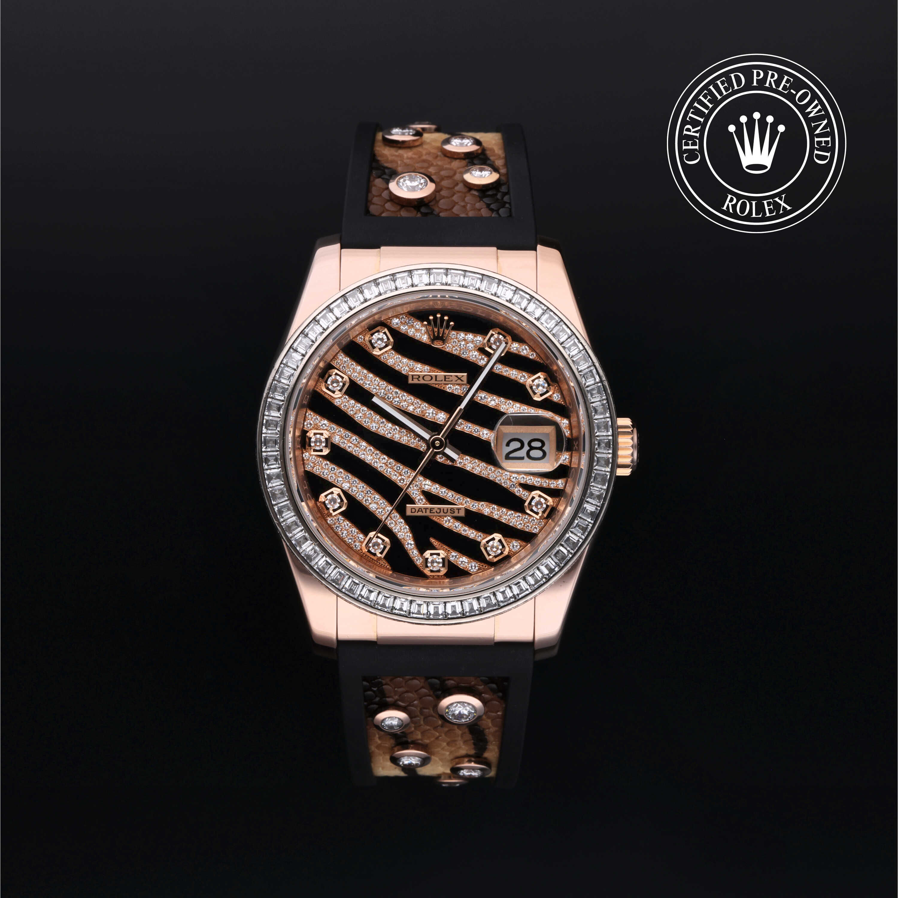 Rolex Certified Pre-Owned Datejust (116185BBR)