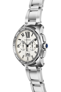 Calibre de Cartier Chronograph Stainless Steel Automatic