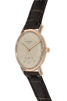 Calatrava Reference 2598 Circa 1960&#39;s Rose Gold Manual