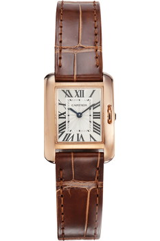 Tank Anglaise Rose Gold Quartz