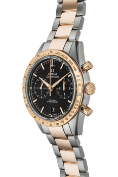 Speedmaster &#39;57 Co-Axial Chronograph Rose Gold and Stainless Steel Automatic