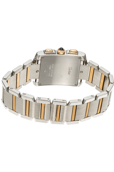 Tank Francaise Chronograph Yellow Gold and Stainless Steel Quartz