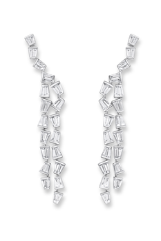 Rock Diamonds Climber Earrings