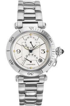 Pasha GMT Power Reserve Stainless Steel Automatic