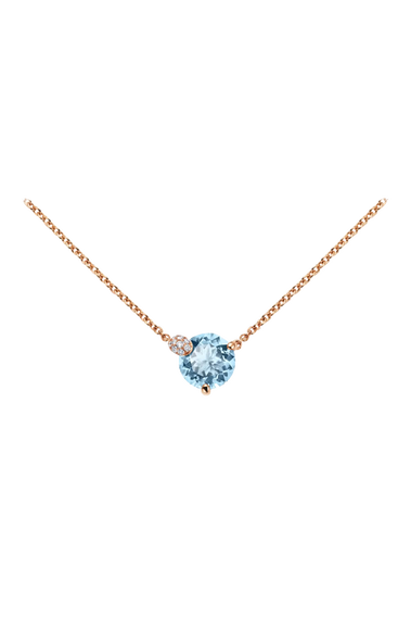 Peekaboo Aquamarine Pendant