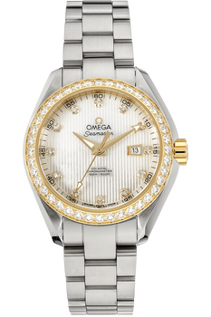 Seamaster Aqua Terra Co-Axial Yellow Gold and Stainless Steel Automatic