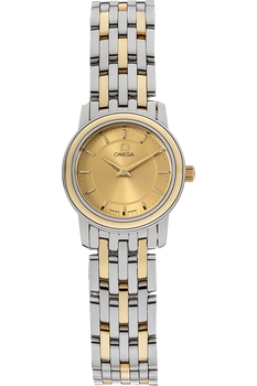 De Ville Prestige Yellow Gold and Stainless Steel Quartz