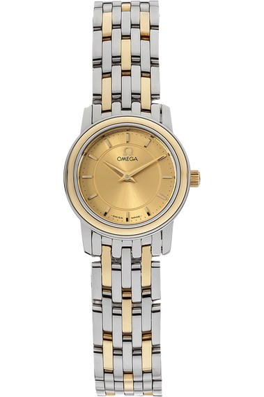 De Ville Prestige Yellow Gold and Stainless Steel Quartz