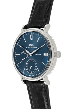 Portofino Hand-Wound Eight Days Stainless Steel Manual
