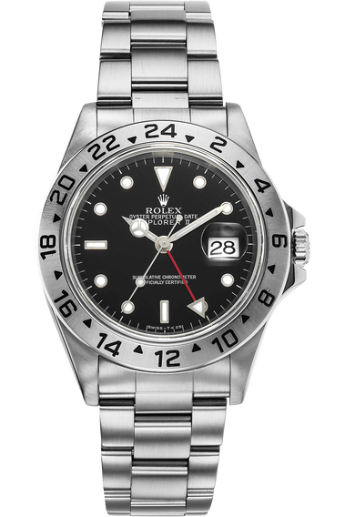 Explorer II with papers Stainless Steel Automatic