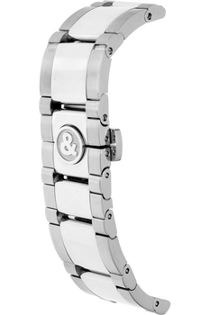 BR 123 Officer Silver Stainless Steel Automatic