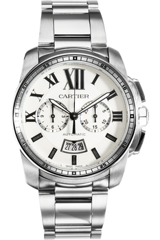 Calibre de Cartier Chronograph Stainless Steel Automatic
