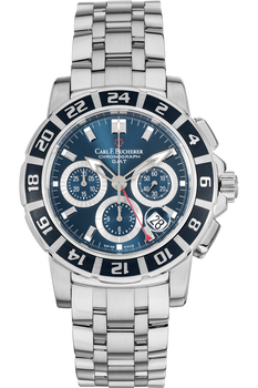 Patravi GMT Chronograph Stainless Steel Automatic