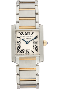 Tank Francaise Yellow Gold and Stainless Steel Quartz Tank Francaise Yellow Gold and Stainless Steel Quartz