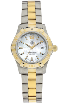 Aquaracer Yellow Gold and Stainless Steel Quartz