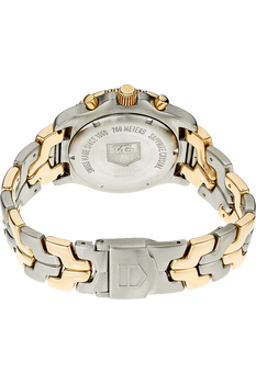 Link Chronograph Yellow Gold and Stainless Steel Quartz