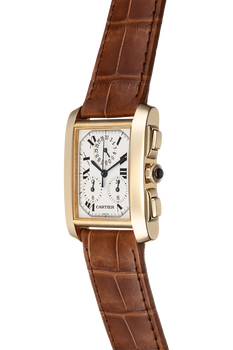 Tank Francaise Chronograph Yellow Gold Quartz