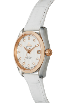 Seamaster Aqua Terra Co-Axial Rose Gold and Stainless Steel Automatic