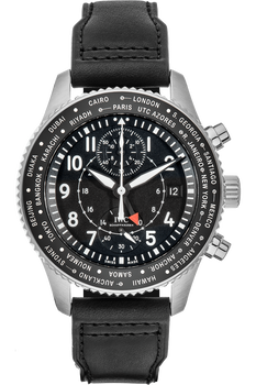 Pilot&#39;s Timezoner Chronograph Stainless Steel Automatic