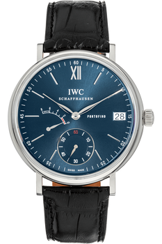 Portofino Hand-Wound Eight Days Stainless Steel Manual