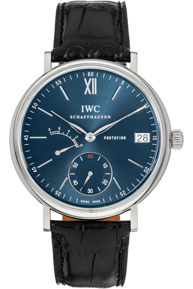 Portofino Hand-Wound Eight Days Stainless Steel Manual