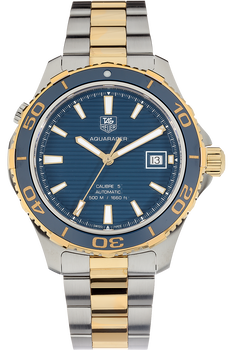 Aquaracer Calibre 5 Yellow Gold and Stainless Steel