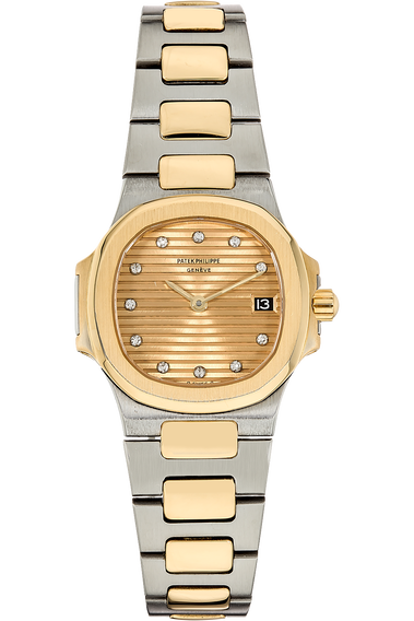 Nautilus Reference 4700 Yellow Gold and Stainless Steel Quartz