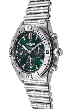 Chronomat B01 Bentley Green Stainless Steel Automatic