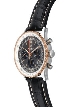 Navitimer Rose Gold and Stainless Steel Automatic