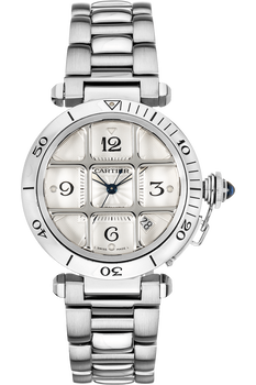 Pasha Grid Stainless Steel Automatic