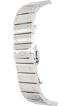 Santos Yellow Gold and Stainless Steel Automatic