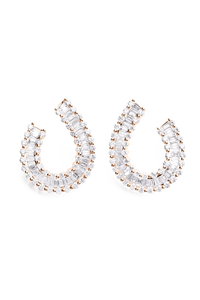 Baguette Love Earrings Baguette Love Earrings