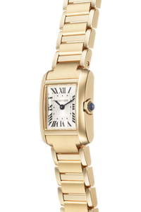 Tank Francaise Yellow Gold Quartz