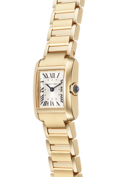 Tank Francaise Yellow Gold Quartz