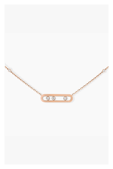 Baby Move Pendant in Pink Gold
