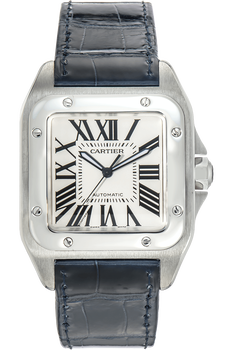 Santos 100 Anniversary Edition Stainless Steel Automatic