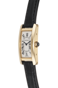 Tank Americaine Yellow Gold Quartz
