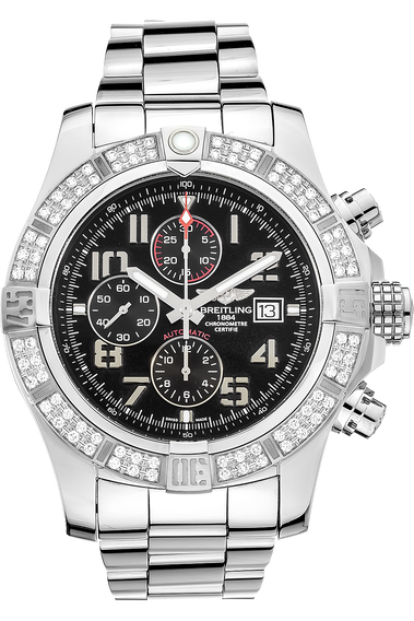Pre Owned Breitling Super Avenger II Automatic A1337153 BC28