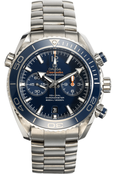 Seamaster Planet Ocean Co-Axial Chronograph Titanium Automatic