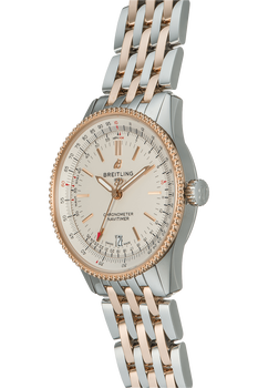 Navitimer 38 Rose Gold and Stainless Steel Automatic
