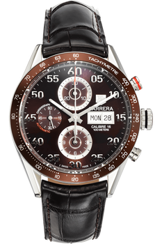 Pre Owned TAG Heuer Carrera Calibre 16 Day Date Chronograph Stainless Steel Automatic