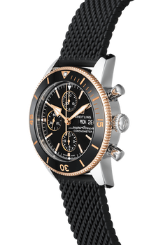 SuperOcean Heritage Chronograph Rose Gold and Stainless Steel Automatic