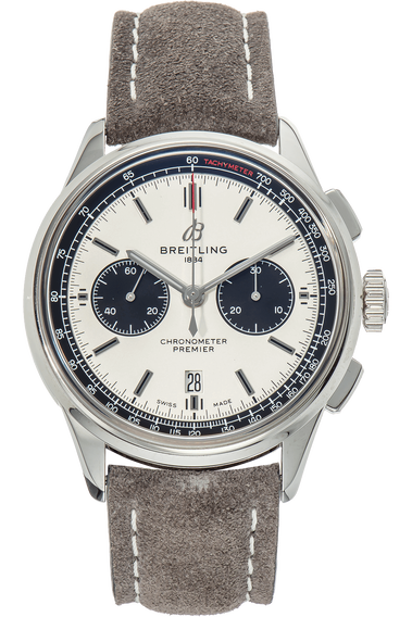 Pre Owned Breitling Premier B01 Chronograph Stainless Steel Automatic