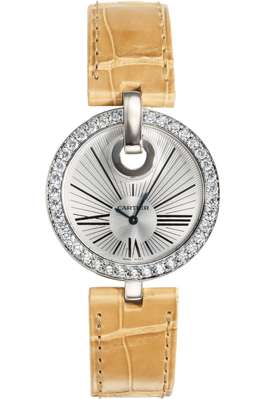 Captive de Cartier White Gold Quartz