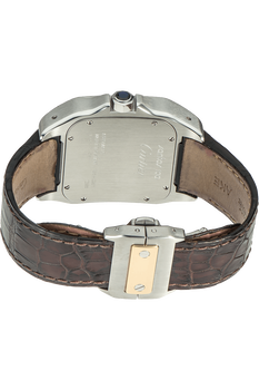 Santos 100 Yellow Gold and Stainless Steel Automatic